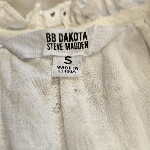 BB Dakota Steve Madden White Mini Dress - Picture 8 of 10